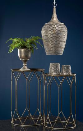 A Lot Decoration - Lampa Vera 67 cm - guldbrun , hemmetshjarta.se