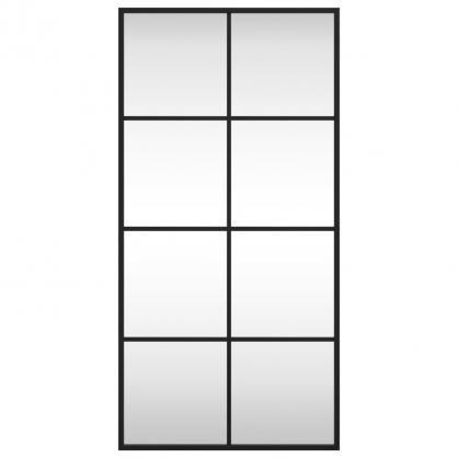 Vggspegel rektangulr svart 40x80 cm jrn , hemmetshjarta.se