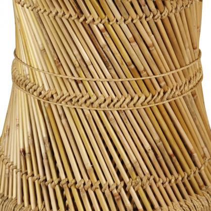 Soffbord bambu oktogon 60x60x45 cm , hemmetshjarta.se