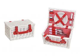 Picknickkorg för 2 personer 12 delar (B/H/D) 30x16x19cm , hemmetshjarta.se
