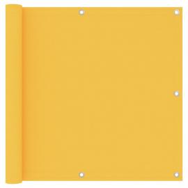 Balkongskärm gul 90x300 cm oxfordtyg , hemmetshjarta.se