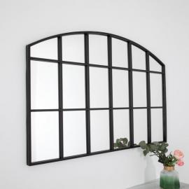 Spegel Båge 120x80cm - svart , hemmetshjarta.se