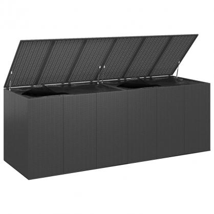 Dynbox PE-rotting 291x100,5x104 cm svart , hemmetshjarta.se