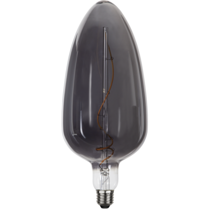 LED-lampa E27 Industrial Vintage Smoke C125 Dim , hemmetshjarta.se