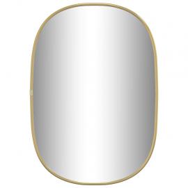 Väggspegel oval guld 50x35 cm , hemmetshjarta.se