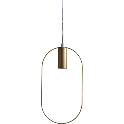 Hngande Dekoration LED Lampa Shape Guld 20 , hemmetshjarta.se