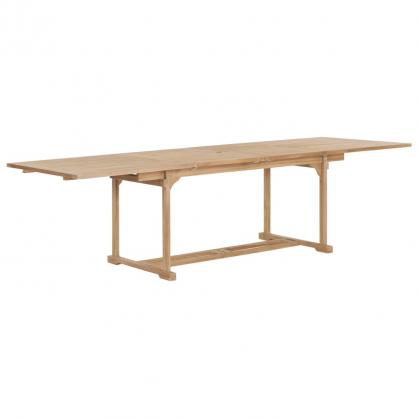 Matbord fr trdgrd utdragbart (180-280)x100x75 cm massiv teak , hemmetshjarta.se
