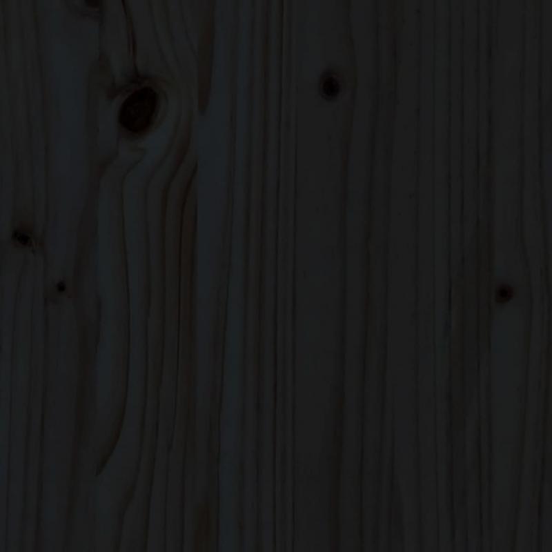Barpallar 40x48,5x115,5 cm svart massiv furu 2 st , hemmetshjarta.se