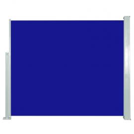 Infällbar sidomarkis för uteplats blå 120x300 cm , hemmetshjarta.se