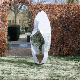 Trädgård Frostskydd för växter fleece med blixtlås 70 g/m² 1,5x1,5x2 cm , hemmetshjarta.se