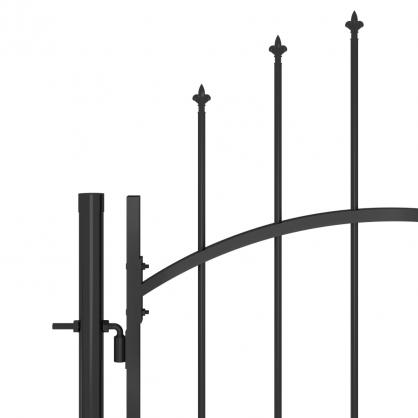 Trdgrdsgrind stl svart 1x2,5 cm , hemmetshjarta.se
