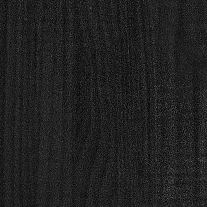 Odlingsldor 2 st svart 70x31x70 cm massiv furu , hemmetshjarta.se