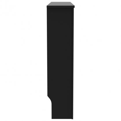 Elementskydd MDF mnster svart 112x19x81,5 cm , hemmetshjarta.se