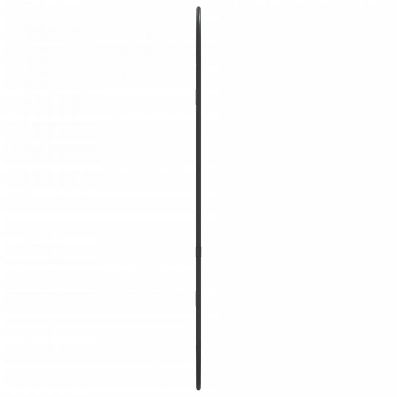 Vggspegel oval svart 60x25 cm , hemmetshjarta.se