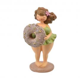 Baddam, m. Donut, poly, H21 cm , hemmetshjarta.se