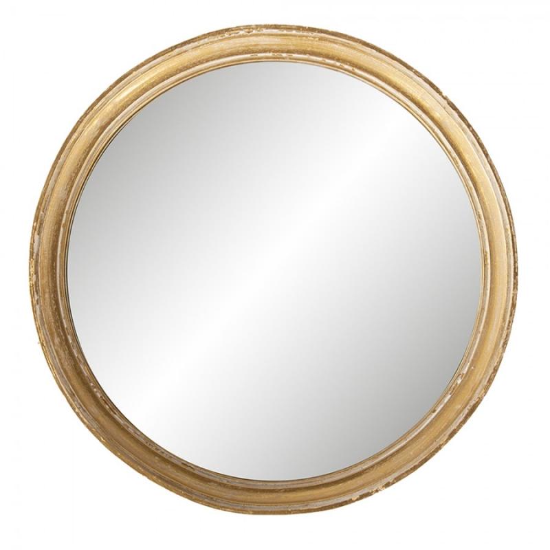 Kakfat Fat p Fot Spegel  27x13 cm Guldfrgad Polyresin , hemmetshjarta.se