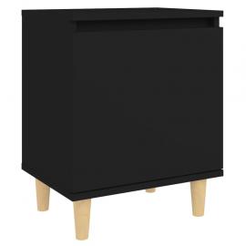 Sängbord 40x30x50 cm svart , hemmetshjarta.se