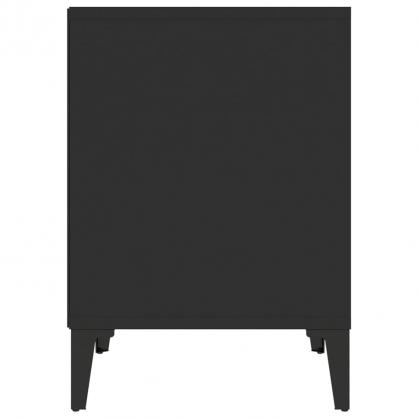 Sngbord 40x35x50 cm svart 2 st , hemmetshjarta.se
