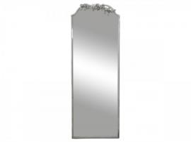 Spegel med rosendekor H142 / L50 / B5 cm antik creme , hemmetshjarta.se