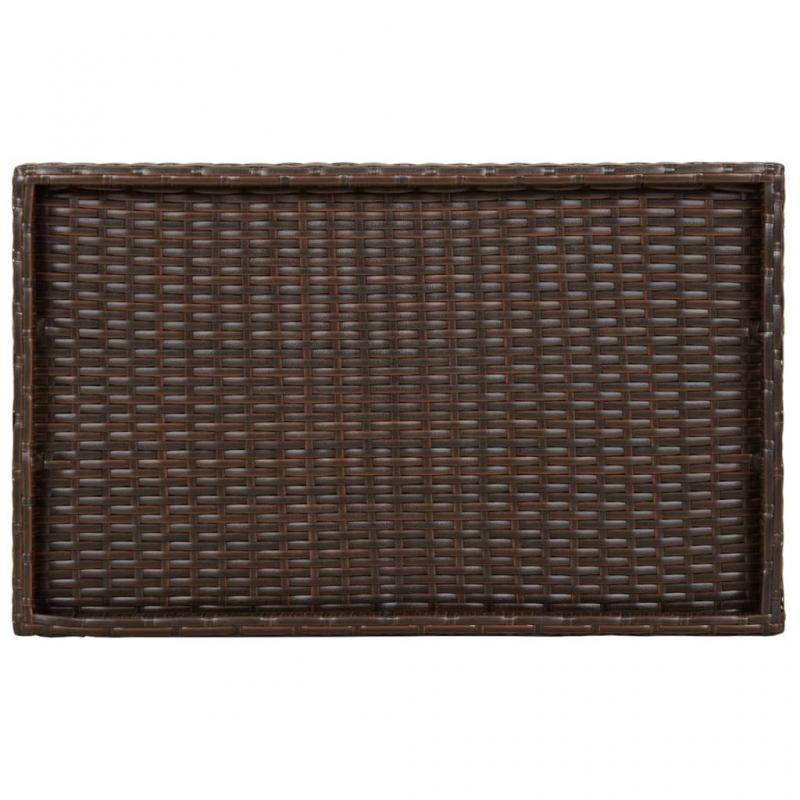Hopfllbart brickbord 65x40x75 cm brun konstrotting , hemmetshjarta.se