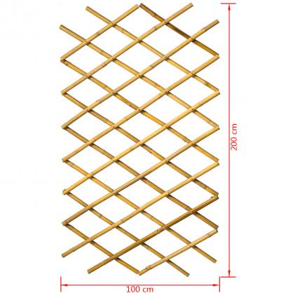 Trdgrd Spalj 100x200 cm Bambu , hemmetshjarta.se