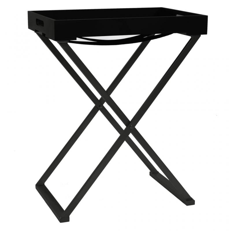 Hopfllbart bord 48x34x61 cm svart MDF , hemmetshjarta.se