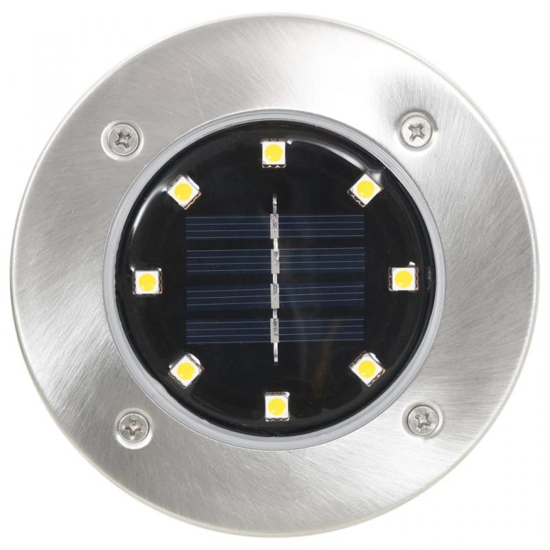 Marklampor Solcellslampa 8 st LED RGB-frg , hemmetshjarta.se