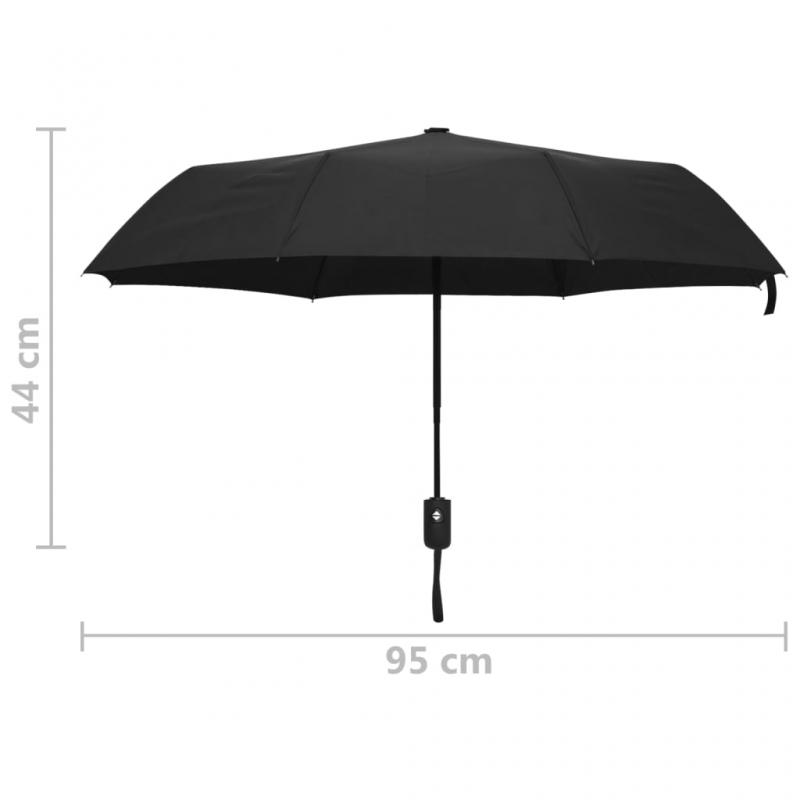 Paraply automatisk hopfllbart svart 95 cm , hemmetshjarta.se