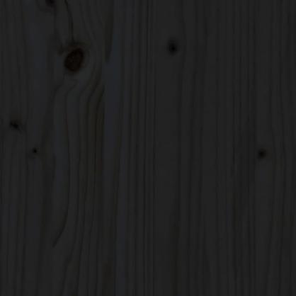 Elementskydd massiv furu horisontala ribbor svart 169x19x84 cm , hemmetshjarta.se
