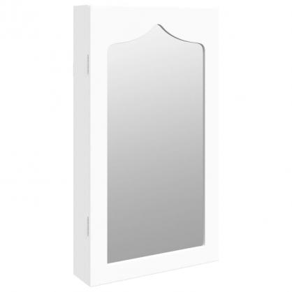 Spegelskp smycken vit 37,5x10x67 cm m/ls , hemmetshjarta.se