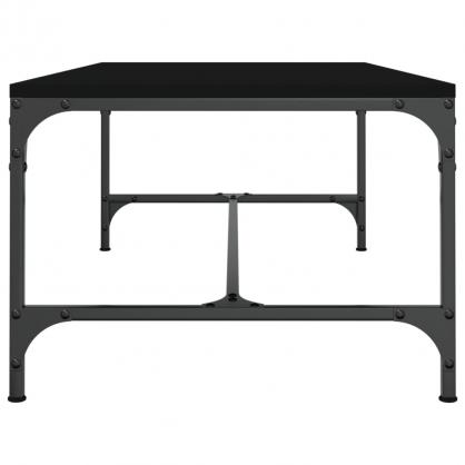 Soffbord 100x50x35 cm svart konstruerat tr , hemmetshjarta.se