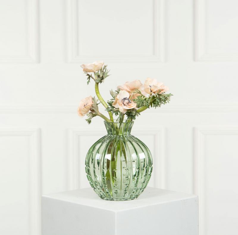 A Lot Decoration - Vas Glas Pion Grn 15,5x 6x17cm , hemmetshjarta.se