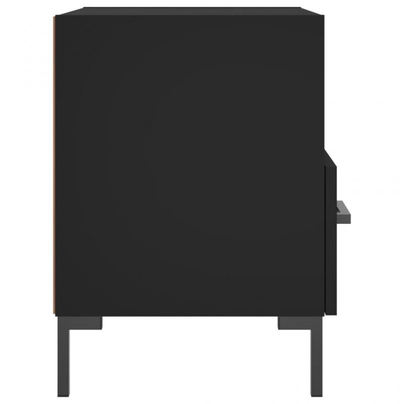 Sngbord 40x35x47,5 cm svart 2 st , hemmetshjarta.se
