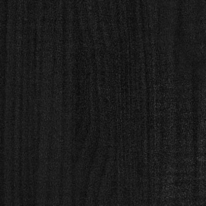 Odlingsldor 2 st svart 31x31x31 cm massiv furu , hemmetshjarta.se