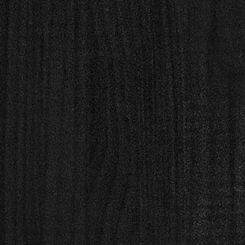Odlingsldor 2 st svart 31x31x31 cm massiv furu , hemmetshjarta.se