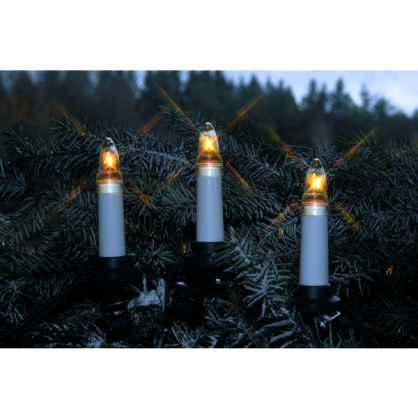 Julgransbelysning Utomhus Vit 16 st 11cm , hemmetshjarta.se