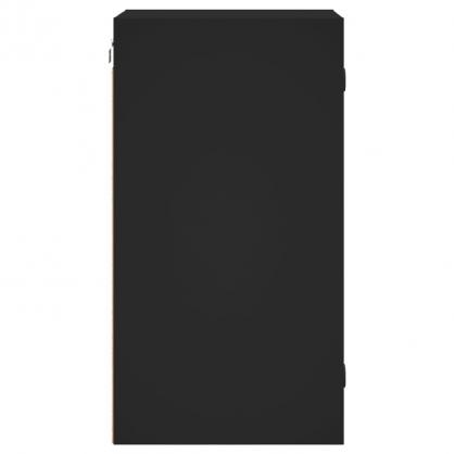 Vggskp svart 35x37x68,5 cm med glasdrrar , hemmetshjarta.se