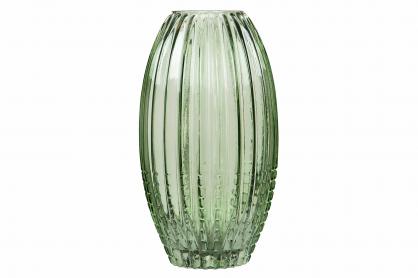 A Lot Decoration - Vas Glas Cane Grn 16x8x28cm , hemmetshjarta.se