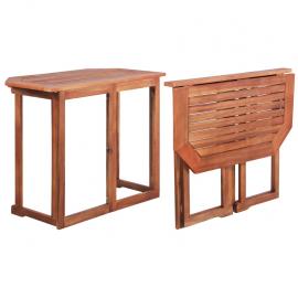 Balkongbord hopfällbart 90x50x75 cm massivt akaciaträ , hemmetshjarta.se