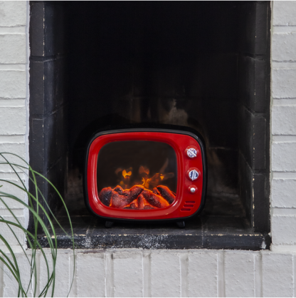 Inomhusdekoration Fireplace 22 cm , hemmetshjarta.se