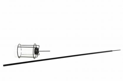 Lykta Stick Svart 8,5x12,5/H105cm , hemmetshjarta.se
