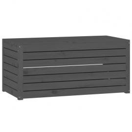 Dynbox massiv furu grå 101x50,5x46,5 cm , hemmetshjarta.se