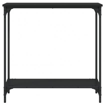 Avlastningsbord Konsolbord 75x30,5x75 cm svart konstruerat tr , hemmetshjarta.se
