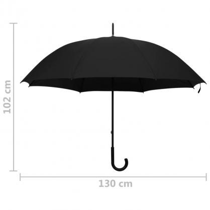 Paraply svart 130cm , hemmetshjarta.se