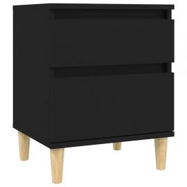 Sängbord svart 40x35x50 cm , hemmetshjarta.se