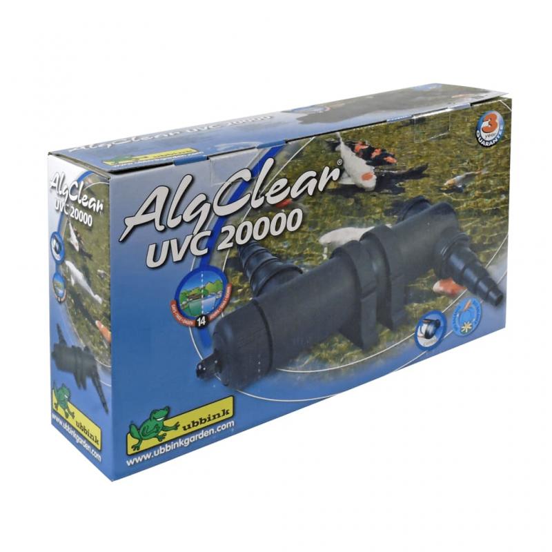 Dammvattenrenare AlgClear UVC 20000 18 W , hemmetshjarta.se