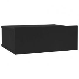 Sängbord svävande 30 x 30 x 15 cm svart , hemmetshjarta.se
