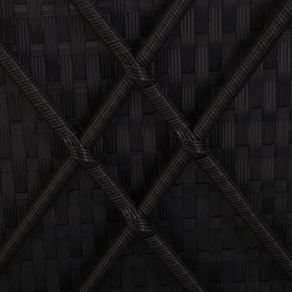 Solsng med dyna & bord konstrotting Hjd: 31 cm svart , hemmetshjarta.se