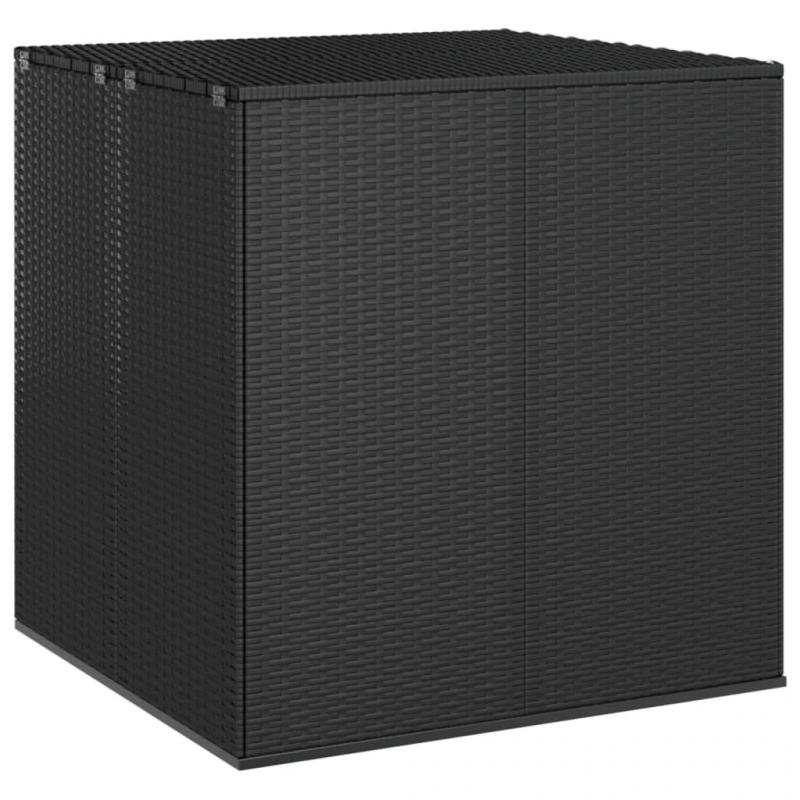 Dynbox PE-rotting 100x97,5x104 cm svart , hemmetshjarta.se