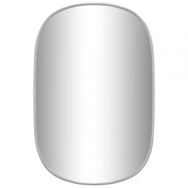 Väggspegel oval silver 60x40 cm , hemmetshjarta.se